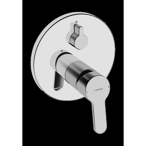 HANSA HANSAPRIMO Wannen- und Brausearmatur, Fertigmontageset, mit (1/4)