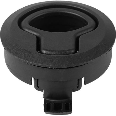Loquet à Claquement Encastré pour Écoutille, Plastique Noir (1/5)