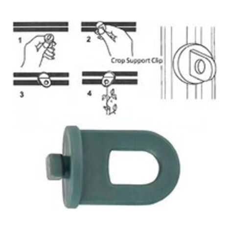 Gewächshausclips, 50er-Packung Kunststoffhaken, Werkzeuge und Zubehör zum Aufhängen von Pflanzen und Schattiergewebe für Gewächshäuser.