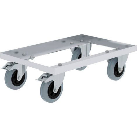 Günzburger Steigtechnik Chariot pour caisses de transport Dimensions : 600 x 400 mm - 011184 (1/3)