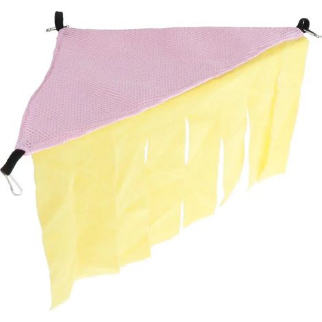 Hamaca pour hamster chinchilla avec Cortina Malla rose (1/5)