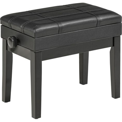 Banquette piano ARANJUEZ noir (1/5)