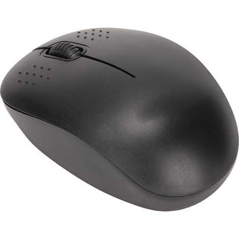 Souris sans fil 1000 DPI, design ergonomique et épuré, 2,4 GHz, en ABS, pour ordinateur portable ou de bureau.