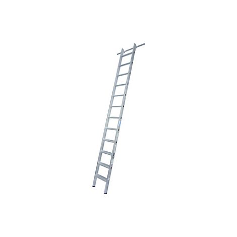 Escalera para estanterías de peldaños planos  se puede enganchar