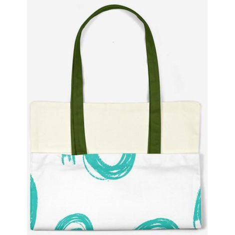 Tote Bag - Sac Shopping Coton 34 x 40 cm - Anses Longues 30 cm - Réutilisable Écologique - 1 Pièce (1/4)