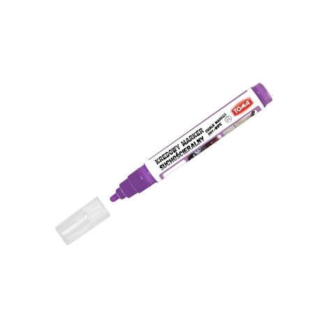 Rotulador de tiza borrable Toma de 4,5 mm, color morado