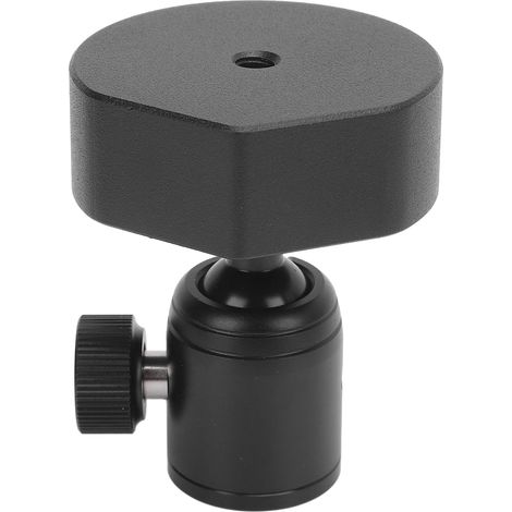 Support d'adaptateur trépied satellite en alliage d'aluminium, rotule et adaptateurs de fixation pour mini noir (1/5)