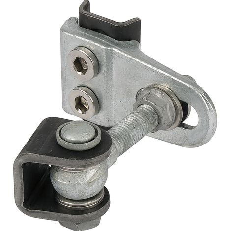 Torband GBMU4, 4-fach verstellbar,180° Öffnungswinkel, Platte 40x42 mm, verzinkt (1/5)