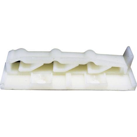 PB Fastener 332-7121-500 Befestigungssockel 332-7121-500 für Flachbandkabel Natur 1 St. (1/2)