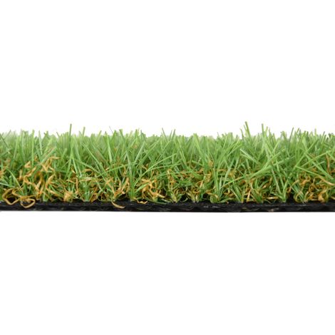 Césped Artificial 40mm Otoño Rollo de 2x5m Alfombra de Hierba Sintética Realista Ideal para Jardines y Terrazas