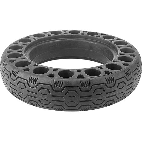 Pneu creux 102.125, pneu plein de 10 pouces pour trottinette électrique, anti-explosion, résistant à l'usure, à grand trou, pneu plein sans air. (1/5)