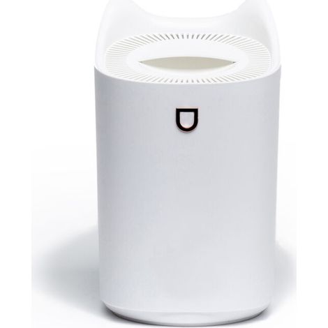 Humidificateur d'air USB 3L ultra silencieux avec 7 couleurs LED et 2 orifices de pulvérisation, jusqu'à 24-48 heures de fonctionnement continu pour la maison, le yoga, le bureau (1/5)