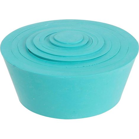 Cône de Filtre en Caoutchouc Vert 9 Pièces Col Conique et 9 Diamètres Différents, Accessoires de Filtration pour Aquarium et Climatiseur, Tolérance aux Acides et Couleur Aléatoire (1/5)