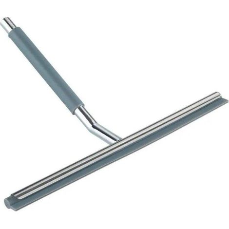 Wenko Raspador de ducha gris diseño moderno 26 cm