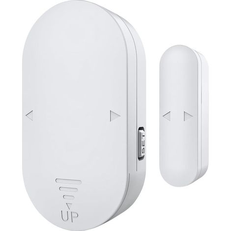 Alarme de Porte - Protection Anti-effraction - 5 Modes différents possibles - Piles 130 DB incluses - pour la sécurité Domestique - Protection Anti-effraction - Capteur d'alarme de Porte