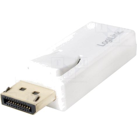 Adaptateur DisplayPort 1.2.HDCP 1.3 HDMI 1.4 - Blanc