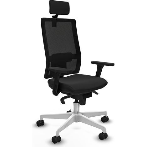 Silla de oficina piqueras y crespo Horna negro espuma de alta calidad (1/5)