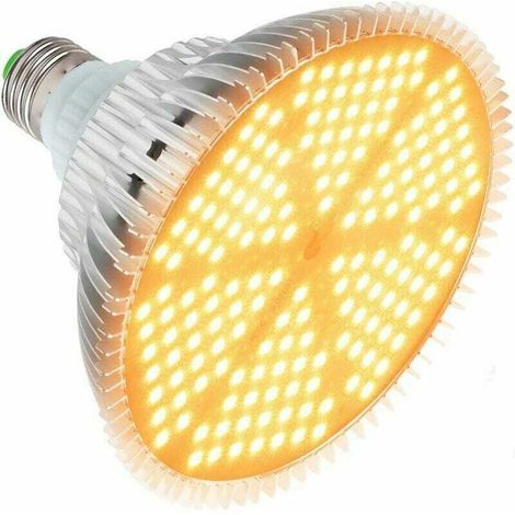 Ampoule LED de croissance 120 W à spectre complet, 180 LED E27, pour plantes d'intérieur, fleurs, serre