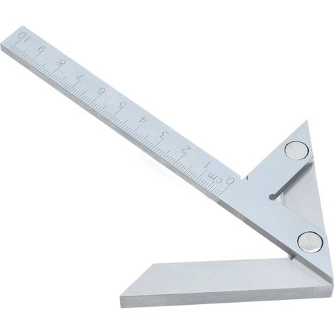 Règle en Acier Inox 100x70mm pour Menuiserie et Bricolage (1/5)