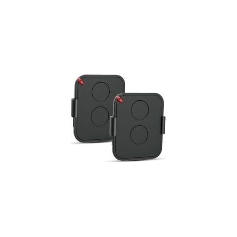 Set di 2 telecomandi per cancelli, telecomando per porta da garage a 433,92 MHz, compatibile con codice rolling ON2E, ON4E, ON1E, 2 canali (1/5)