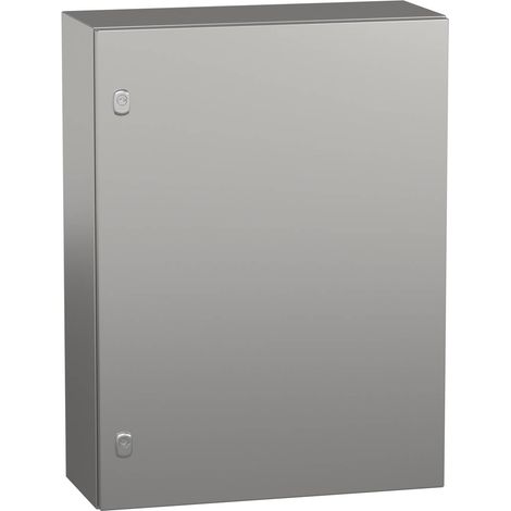 [NEUWERTIG] B-Ware Schneider Electric Spacial S3 X Edelstahl Scotch Brite Oberfläche Montageplatten