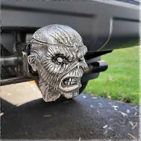 Cache-attelage Iron Maiden - Accessoire auto heavy metal pour les fans - Taille universelle, plastique ABS résistant (1/5)