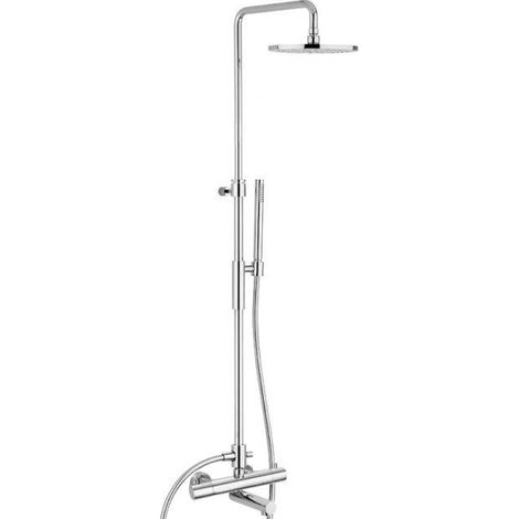 Colonne de douche réglable Paffoni Birillo ZCOL721LIQCR Chromé - Métal (1/4)