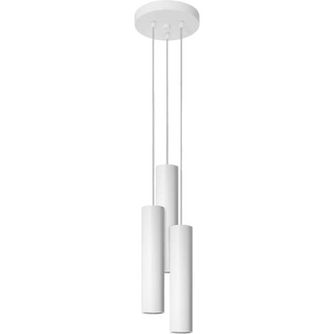 Lámpara colgante Vaza blanco, 3 luces (1/5)