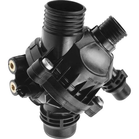Termostato, temperatura de apertura 97 °C, compatible con los modelos de vehículos E81, E87, E90, E91, E92 y E60, número de pieza OEM 11537549476, número de pieza OEM 902-816, con junta (1/5)