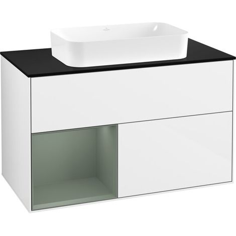 Villeroy & Boch F652GMGF armoire sous lavabo Finion F65 (1/2)