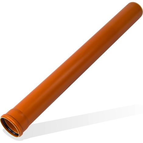 Ostendorf KG-Rohr mit Steckmuffe und Gummidichtring DN 500 Länge 1000 mm 227010