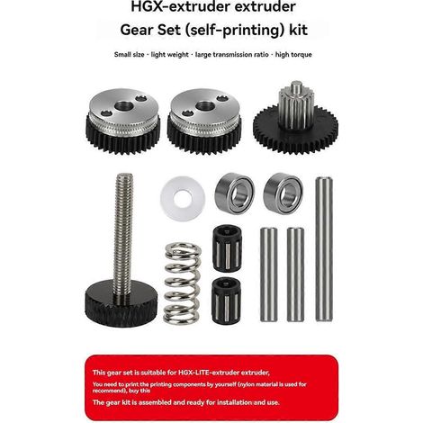 -Extruder, Extruder-Zahnradsatz (Farbfoto) (1/5)