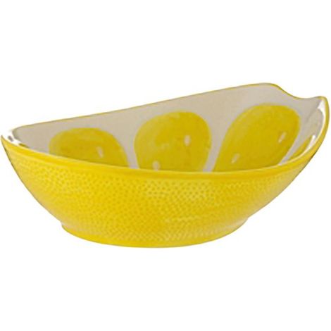 Ovale Schüssel 22 cm Zitrone - World Food Fruits - Typhoon