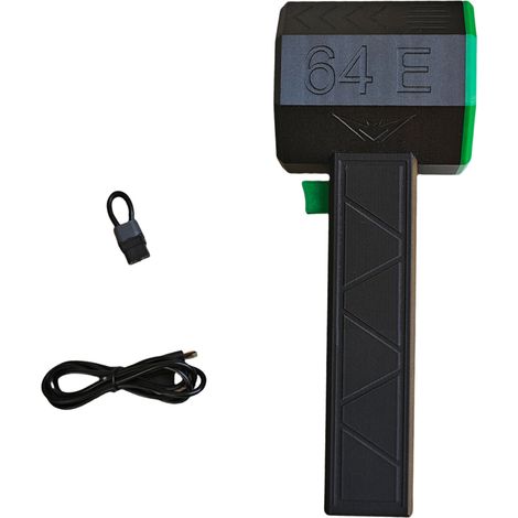 Handventilator mit 1400 g Schubkraft, 64 mm bürstenloser Motor, Hochleistungs-Rohrventilator, Tastaturreinigungswerkzeug