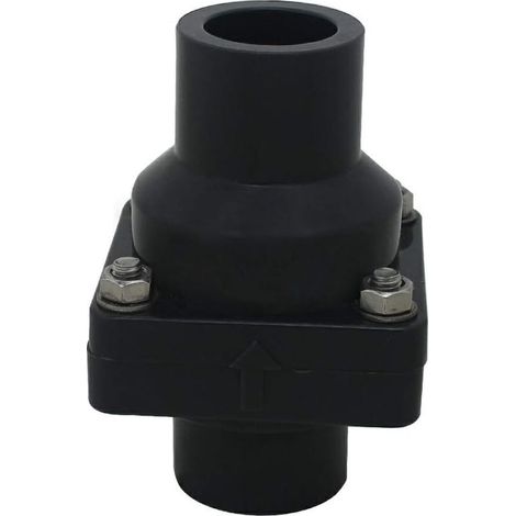 AGE Soupape vidange clapet anti refoulement clapet anti retour eau pvc diamètre intérieur 20 25 32 40 50 63 75 90 110 125 160 200mm (Diamètre Intérieur 32mm) (1/5)