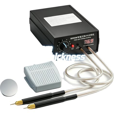 Soudeur par points, sortie 8000W, capacité de batterie 5200mAh, épaisseur de soudure 0.1-0.3mm, tension d'entrée 100-240V, courant de soudure 1200A (1/5)