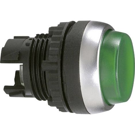 BACO 224011 L21AK10 Bouton-poussoir collerette plastique, chromé rouge 1 pc(s) (1/5)