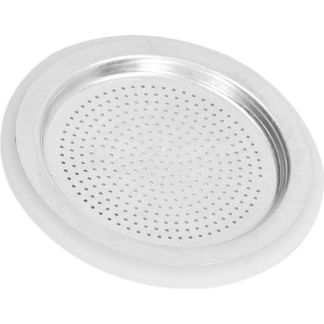 Moka Moka Aluminiumfilter + Silikondichtung, Wartungsset für 6-Tassen-Kaffeemaschine. (1/5)