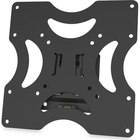 Support Mural pour Moniteur pour écrans LCD/LED jusqu'à 37" Support de Fixation VESA 75x75 à 200x200 Charge Max. 37kg Niveau à Bulle intégré Noir (1/5)