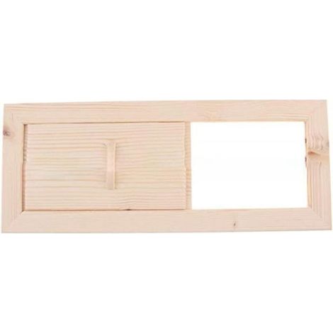 Holzsauna – Lüftungsgitter – Saunaraum-Lüftungsgitter, Saunazubehör, Lüftungsgitter, verwendet für das Lüftungsgitter in der Sauna oder der
