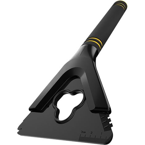 Pelle à neige pour voiture - Déneigement de véhicule, Pelle à glace pour voiture Souffleuse à neige pour voiture, Outil de déneigement pour voiture avec tête triangulaire, Pelle pour voiture (1 pièce (1/4)