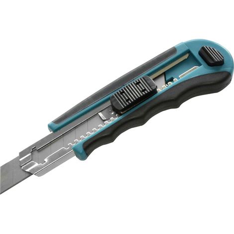 Nespoli Mehrzweckmesser Soft-Touch 18 mm inkl. 6 Klingen Tapezierwerkzeug