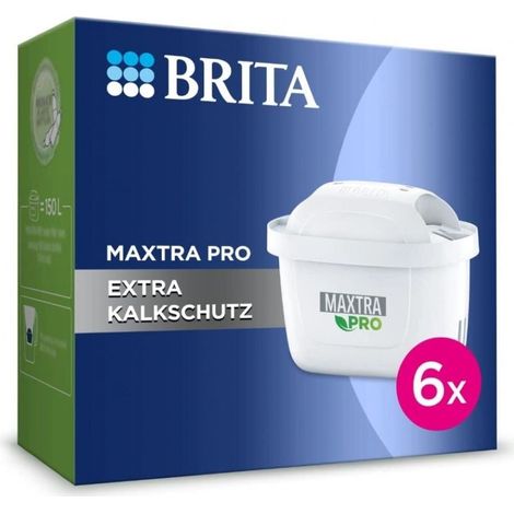 Brita Wasserfilterkartusche MAXTRA PRO EXTRA KALKSCHUTZ, 6er-Pack Wasserfilter (1/5)