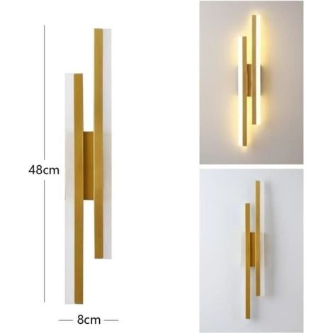 Cellfast – Applique murale intérieure LED 16W – 3 températures de couleur dimmables – Aluminium anti-corrosion – Pour chambre, salon, couloir, escalier