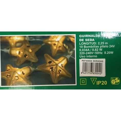 Faro 83004 - Guirnalda luminosa 10 estrellas