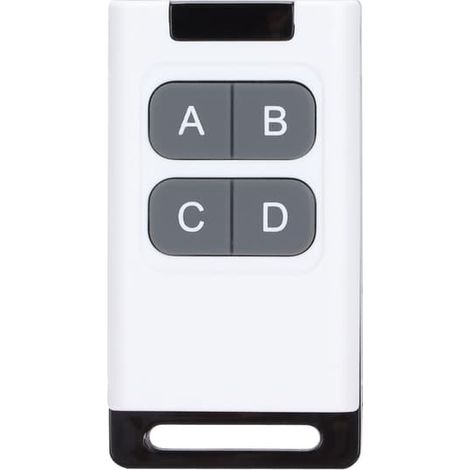 Télécommande sans fil 4 canaux 433 MHz avec relais pour portes de garage et sécurité domestique (1/5)