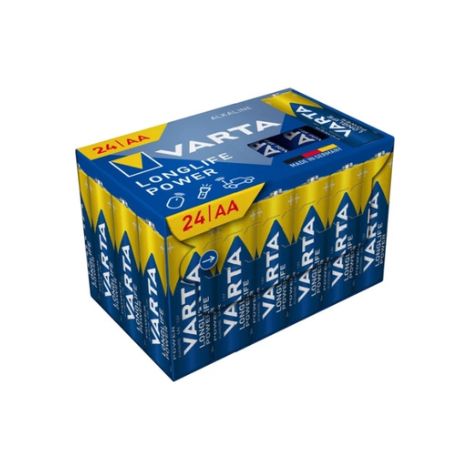 Ersatzteil - SOS Accessoire Lot de 24 piles alcaline AA LR06 pour Accessoires et entretien VARTA 4906301124 -  -