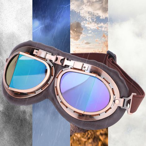 Lunettes de sport colorées anti-vent et anti-poussière pour cyclisme et VTT