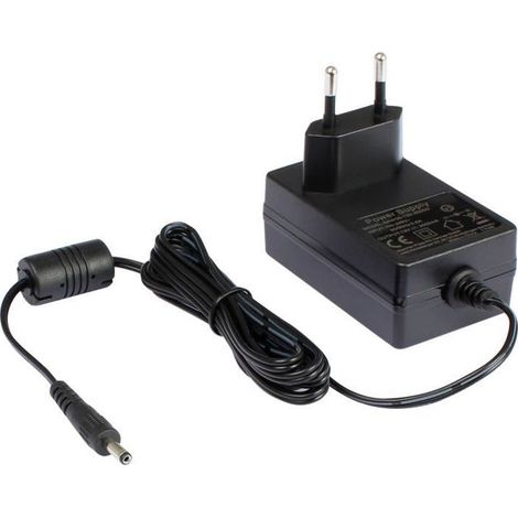 Bloc d‘alimentation universelle AC DC, Adaptateur secteur 12V 2A (fiche pour l\'UE, 2000mA, 3,5 / 1,35 mm),150cm (1/4)