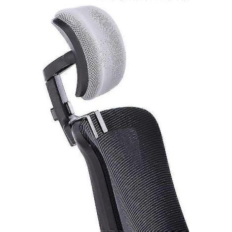Appui-tête universel pour chaise de bureau, coussin de soutien de la tête rembourré, hauteur et angle réglables. (1/5)